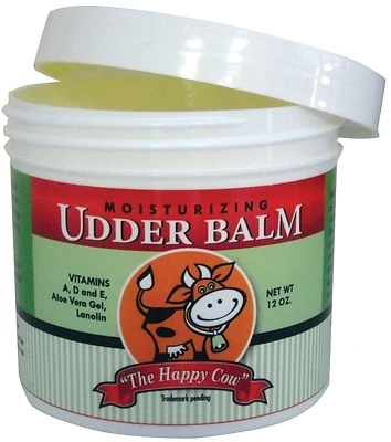 Sandahl Udder Balm 3033 Moisturizing Cream, Lemon Scent, 12 Oz Jar