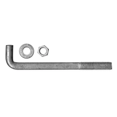 1/2 In. X 10 In. Anchor Bolt With Nuts & Washers (50 Pk)