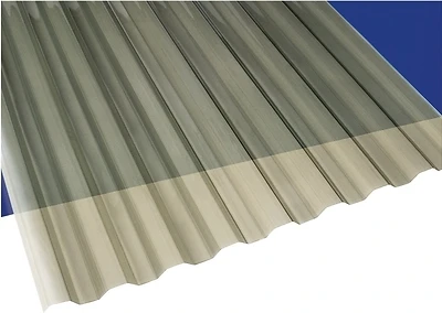 Suntuf 12 Ft X 26 In Polycarbonate Panel Gray, 10 Pk