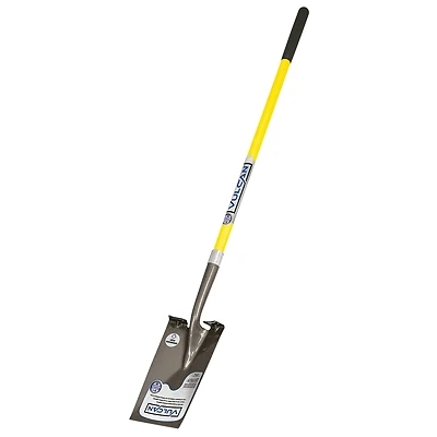 Vulcan 34539 Garden Spade Shovel, Fiberglass Handle, 48 In.