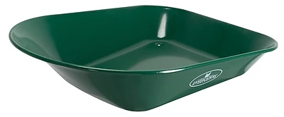 Vulcan 34568 Steel Wheelbarrow Tray, 4 Cu Ft, 36-1/2 In L, Green