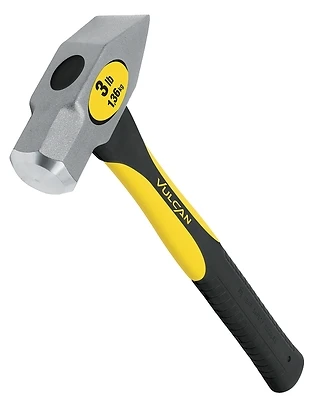 Mintcraft Pro 33703 Cross Pein Hammer, 3 Lb, Fiberglass Handle