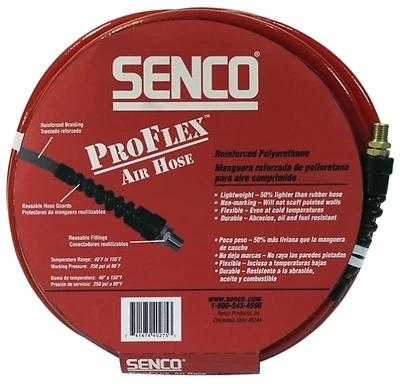 Pc0979 Proflex Air Hose 3/8 Inch X 50 Feet Durable Polyurethane