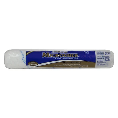 Arroworthy 14MFR4 Microfiber Paint Roller Cover, 9/16 In. Nap, 14 In.