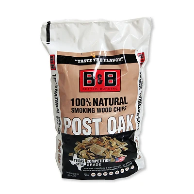 All Natural Oak Wood Smoking Chips 180 Cubic Inches