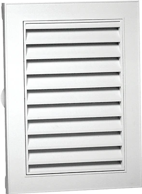 626120-00 22 X 28 Inch White Rectangle Gable Vent With Uv Resistance
