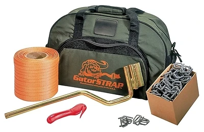 St-spt6080 Strapping Kit With Manual Tool, 250 Ft Poly Strapping, And Tool Bag