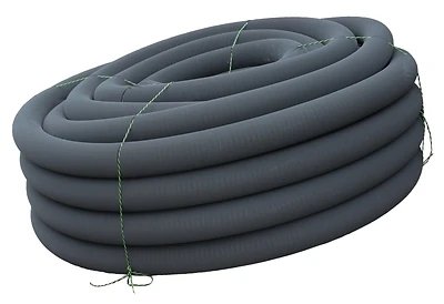 ADS 04730100BSH Corrugated Perforated Drainage Pipe With Sock, 4 In. x 100 Ft.