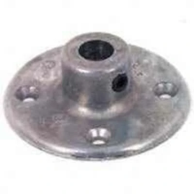 Cdco 2122 Die-cast Hub, 1/2 In Bore, 2-1/4 In Od, 4-groove, Zinc
