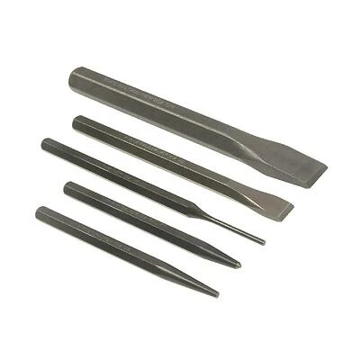 90402 5-piece Punch And Chisel Set For Precision Work
