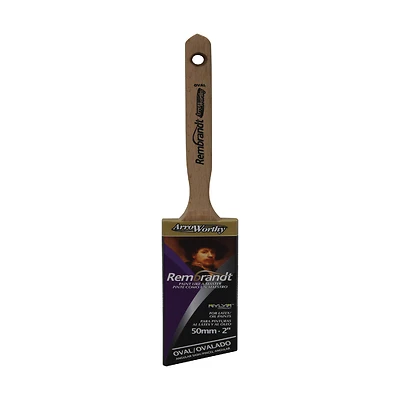 Arroworthy 6420-2 Rembrandt Angular Sash Paint Brush, 2 In., Polyester