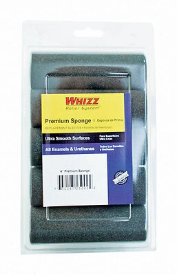 Whizz 25002 Foam Mini Paint Roller Cover, 4 In. x 1/2 In. Nap, 10 Pk
