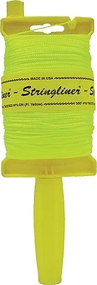 Stringliner 11712 Mason Line Reel, 500 Ft Fluorescent Yellow