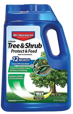 Bayer Advanced 701910 Tree and Shrub Protect and Feed Granules, 10 Lb
