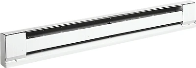 TPI H2912-060S Baseboard Electric Heater, 1250W, 5 Ft, Ivory