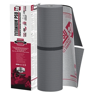 Psu30 Peel & Stick Roofing Underlayment Roll - 72 Ft L X 36 In W