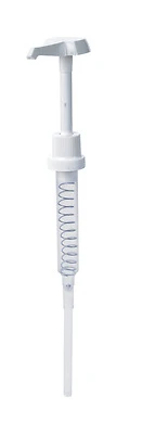 1071dz Sno-kone Syrup Bottle Pump, 1 Oz Capacity, 12 Pack, Plastic