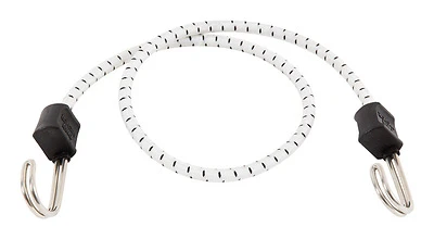 Keeper 06276Z Bungee Cord, Black/White, 32 In. x 0.315 In., 1 Pk