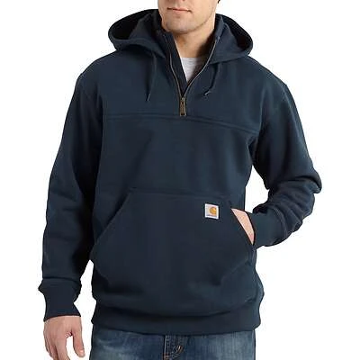 Men's Rain Defender Heavyweight Quarter-zip Sweatshirt - 3xl - New Navy