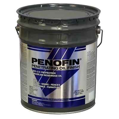 Transparent Redwood Oil-based Penetrating Wood Stain 5 Gallon Container