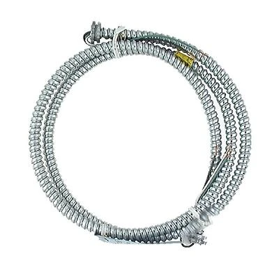 14/3 X 6 Ft. Reduced Wall Steel Lighting Whip Coil 8006-hd