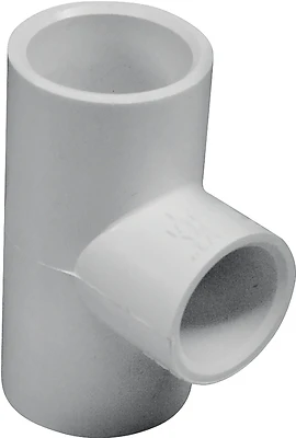 3/4-in Dia X 3/4-in Dia X 1/2-in Dia 90-degree Pvc Schedule 40 Tee