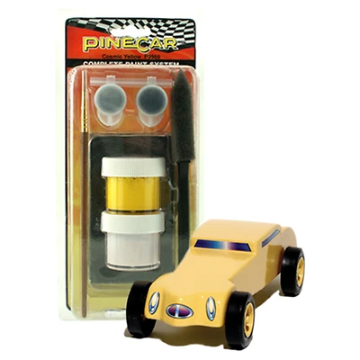 Complete Paint System 7 Piece Cosmic Yellow For Derby Racers