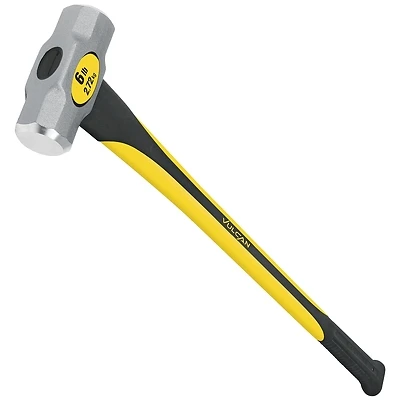 Truper 30928 Sledge Hammer, 6 Lb Head, 34 In Fiberglass Handle