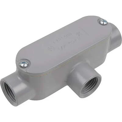1/2 Inch T Conduit Body Access Fitting Model L981cg1