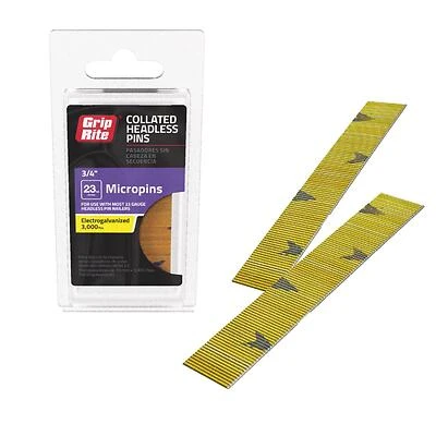 3/4 in. x 23-Gauge Micro Pins (3000-Count)