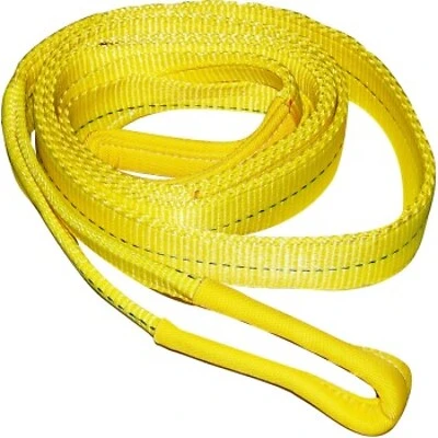 20-ee2-9802x20 2-ply Twisted Web Sling, 2 In W X 20 Ft L, 6200 Lb Capacity