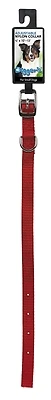 Digger's 2931401 Red Nylon Dog Collar, 5/8 In W X 14 In L, Sold As 20 Pk