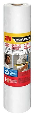 3M Hand-Masker MPL12 Plastic Masking Film, 12 In. x 360 Ft.