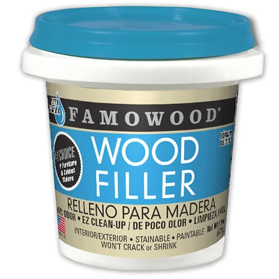 Golden Oak Wood Filler 1/4 Pint (4 Oz) Solvent Free, Model 40042152