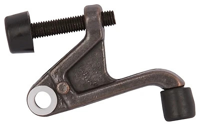Heavy Duty Hinge Pin Door Stop, Die-cast Zinc, Model H20-b038c-vb-ps, Venetian Bronze