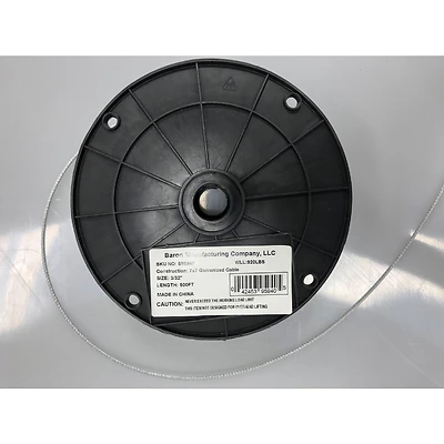 Zinc Plated Galvanized Steel 0.09375 In. Diameter X 500 Ft. Length Cable