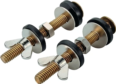 ProSource 192265 Brass Toilet Tank Bolts and Washers Set, 5/16 x 3-1/8 In.