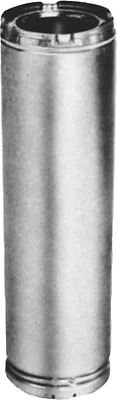 8hs-12 Insulated Chimney Pipe, 12 Inch, Triple Wall, Snap Lock Joint