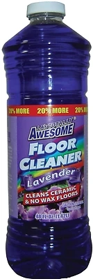 La's Totally Awesome 230 Floor Cleaner, Lavender, 40 Oz Bottle, 8 Pk