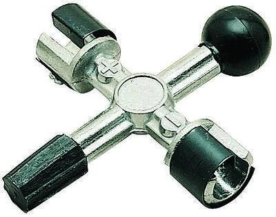 971 4-way Battery Terminal Cleaner Tool For 6/12 Volt Batteries