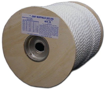 Tw Evans Cordage 85-081 3/4-inch X 120-foot Nylon Twisted Rope
