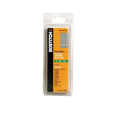 Bostitch Finish Nails, 16 Gauge, 1-1/4 In., 1000-Count