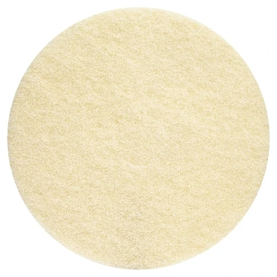106460 Buff Pad Floor Machine 17in, Pack Of 5, Beige