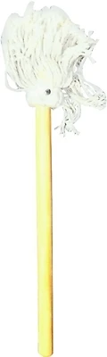 18005 Dish And Bbq Mop With Wooden Handle, 12 In Length