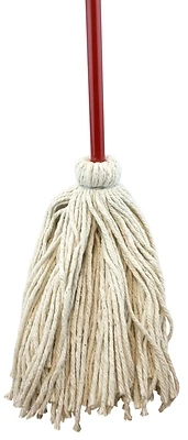 11014l Heavy Duty Deck Mop With Hanger, 14 Oz Cotton Headband, 63 In Length