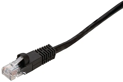 Zenith PN10255EB Cat5e RJ45 Network Cable, 25 Feet, Black