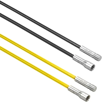 Imperial BR0004 Chimney Brush Rod, 60 In, 3/8 In NPSM, Fiberglass