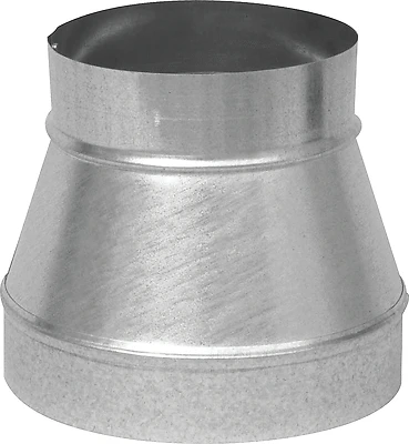 5 X 4 Inch Reducer/increaser, 26 Gauge Galvanized Steel, Model Gv1198