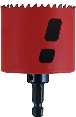 Morse MHSA46C Bi-Metal Hole Saw, 2-7/8 In. Dia, 1-15/16 In. Depth