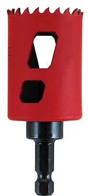 Morse MHSA20C Bi-Metal Hole Saw, 1-1/4 In. Dia, Attached Arbor